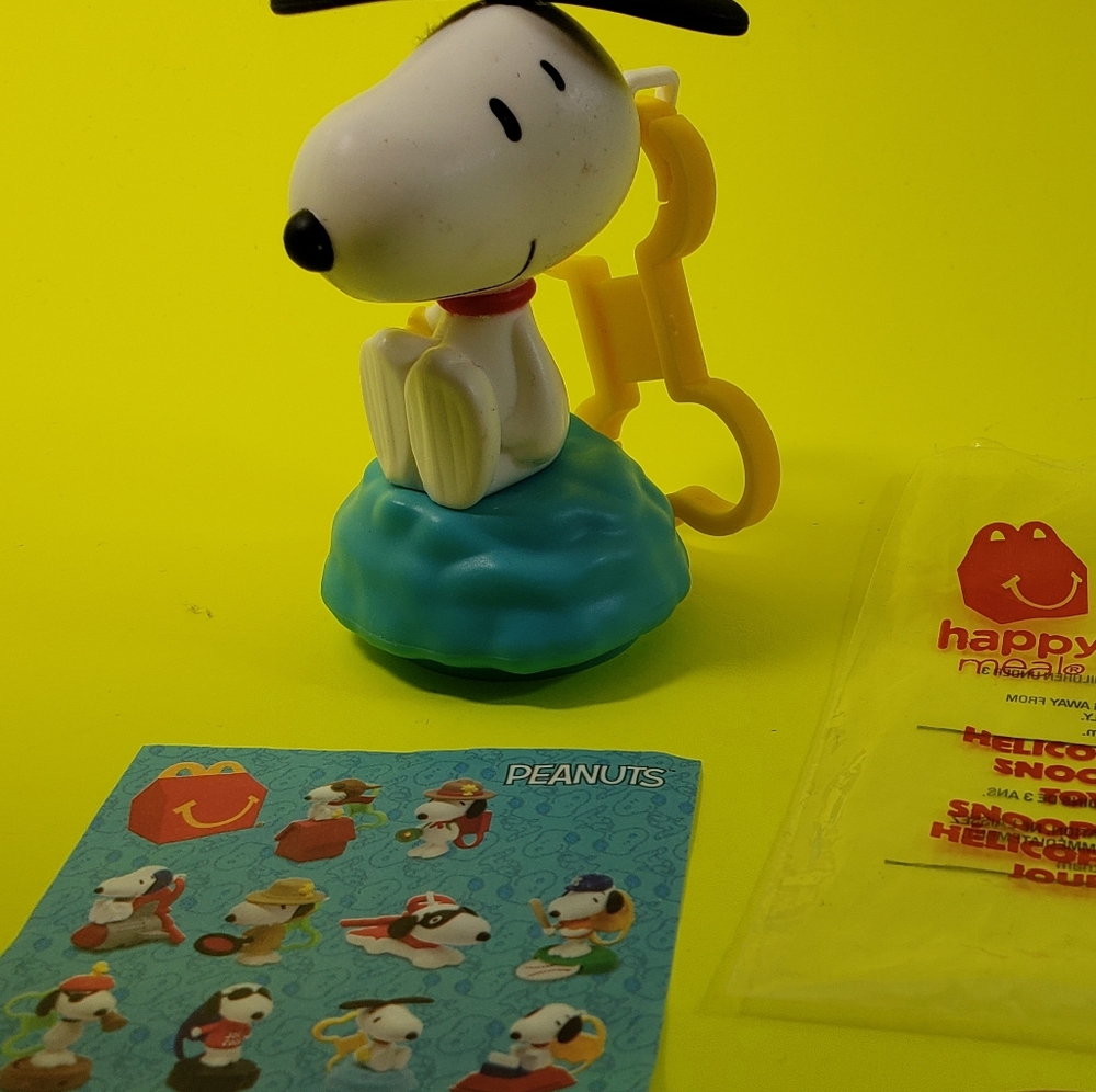 Helicopter Snoopy Toy - Interactive - 2018 Collectible